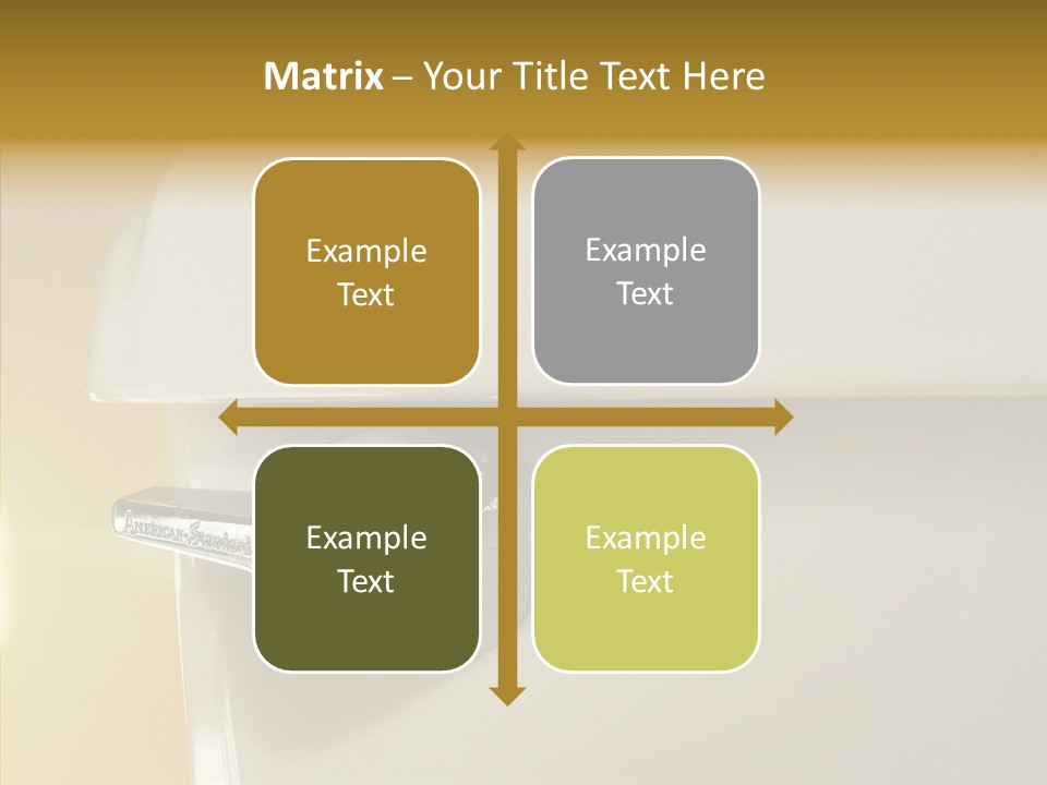 Senior  Touching White PowerPoint Template