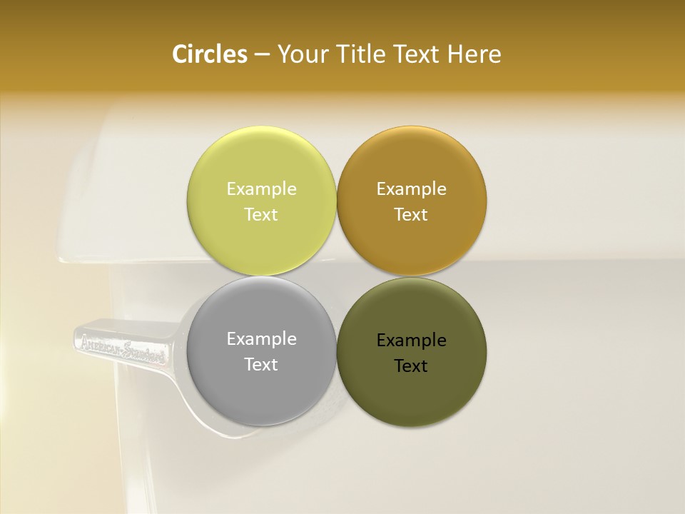 Senior  Touching White PowerPoint Template