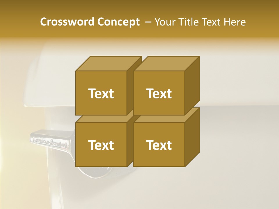 Senior  Touching White PowerPoint Template