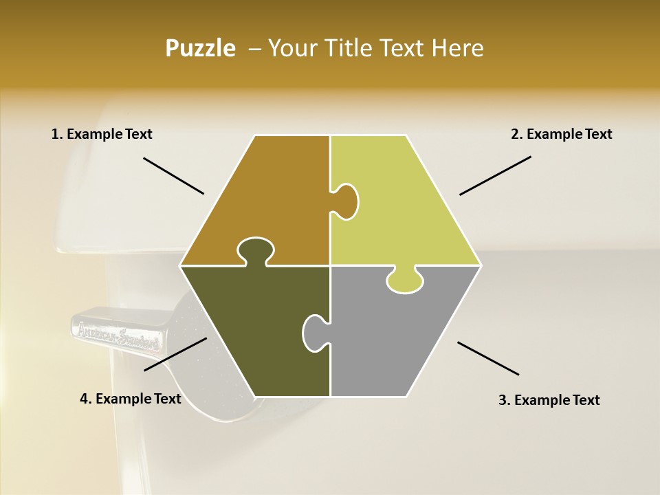 Senior  Touching White PowerPoint Template