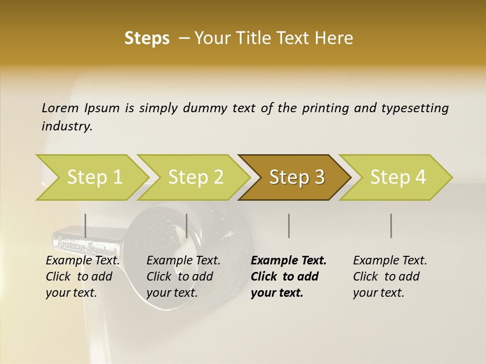 Senior  Touching White PowerPoint Template