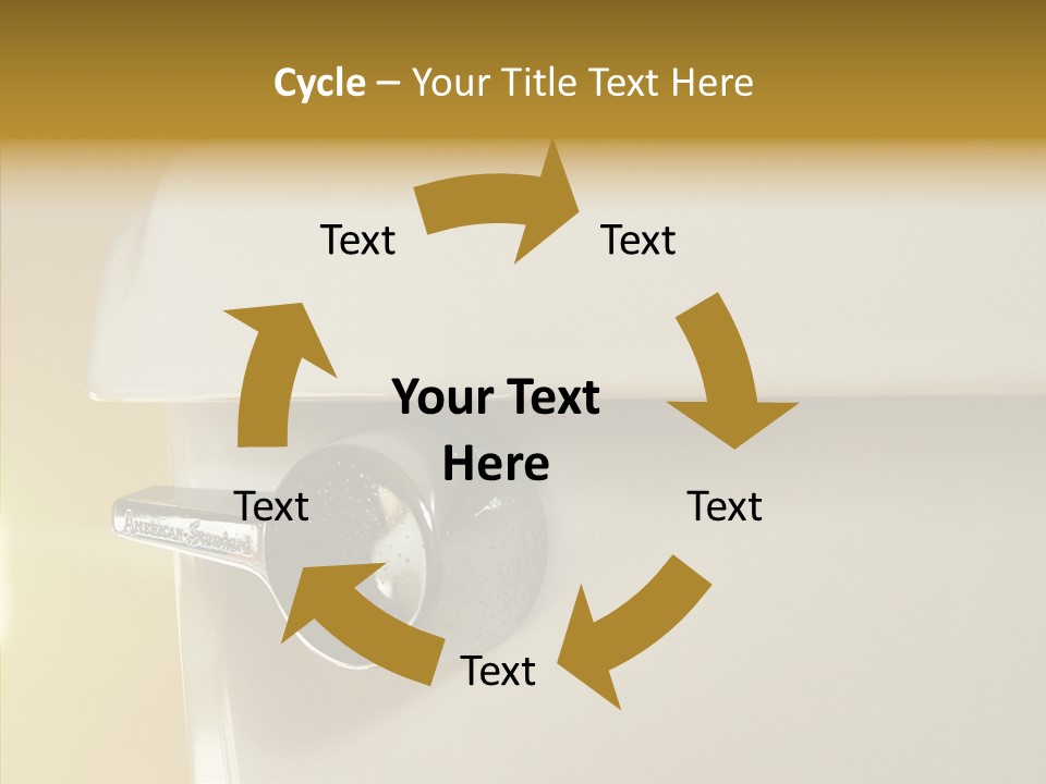 Senior  Touching White PowerPoint Template