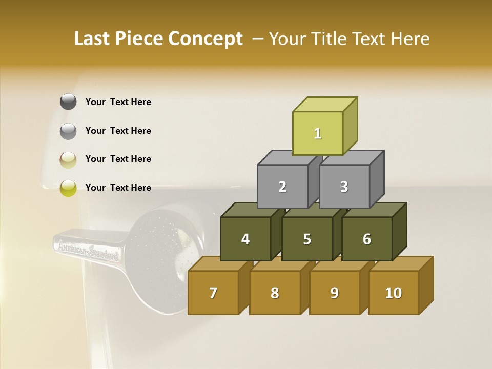 Senior  Touching White PowerPoint Template