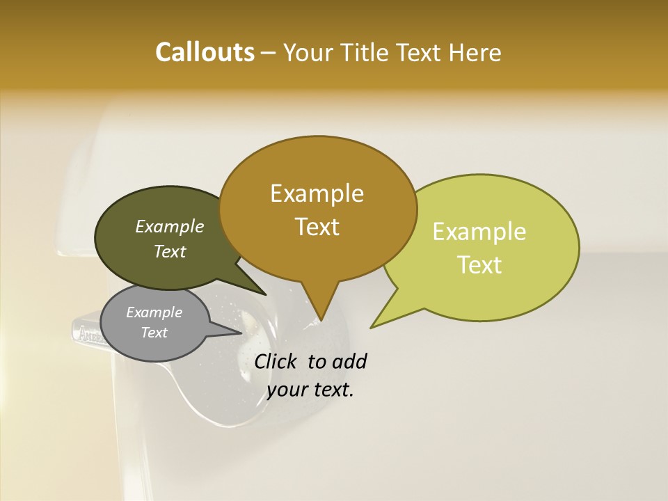 Senior  Touching White PowerPoint Template