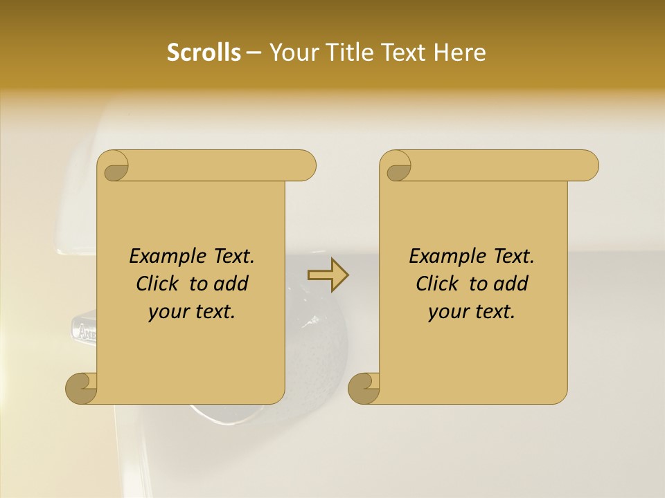 Senior  Touching White PowerPoint Template