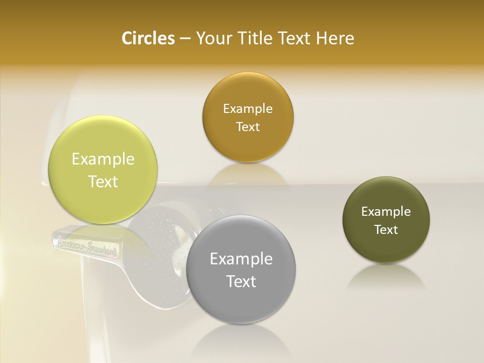 Senior  Touching White PowerPoint Template