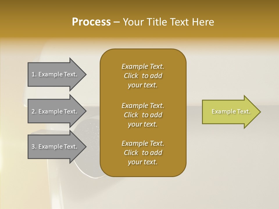 Senior  Touching White PowerPoint Template