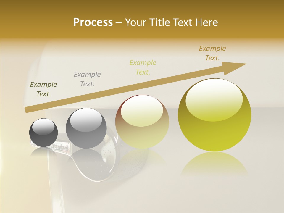 Senior  Touching White PowerPoint Template