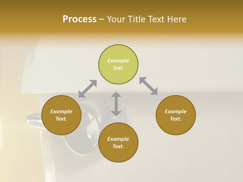 Senior  Touching White PowerPoint Template