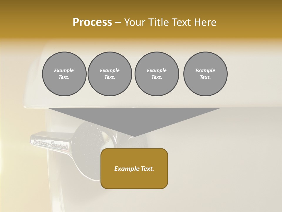 Senior  Touching White PowerPoint Template