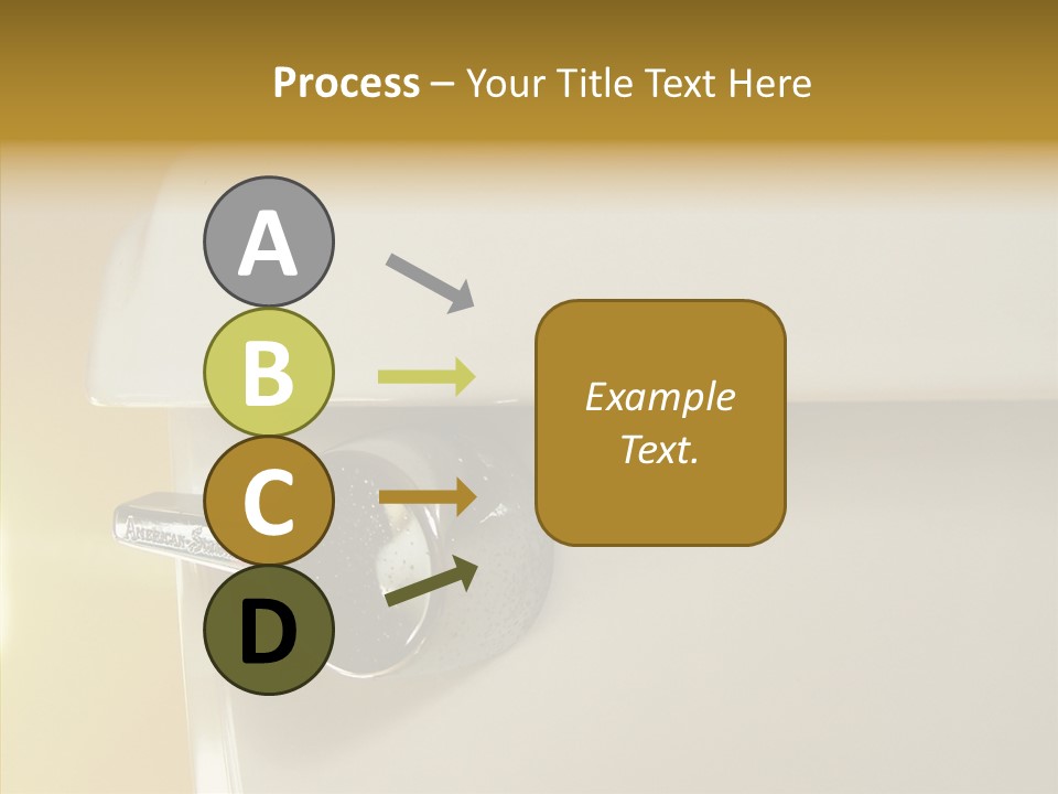 Senior  Touching White PowerPoint Template