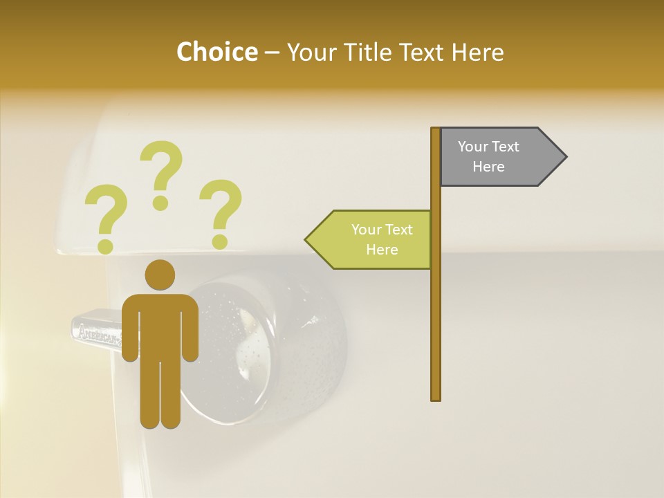 Senior  Touching White PowerPoint Template