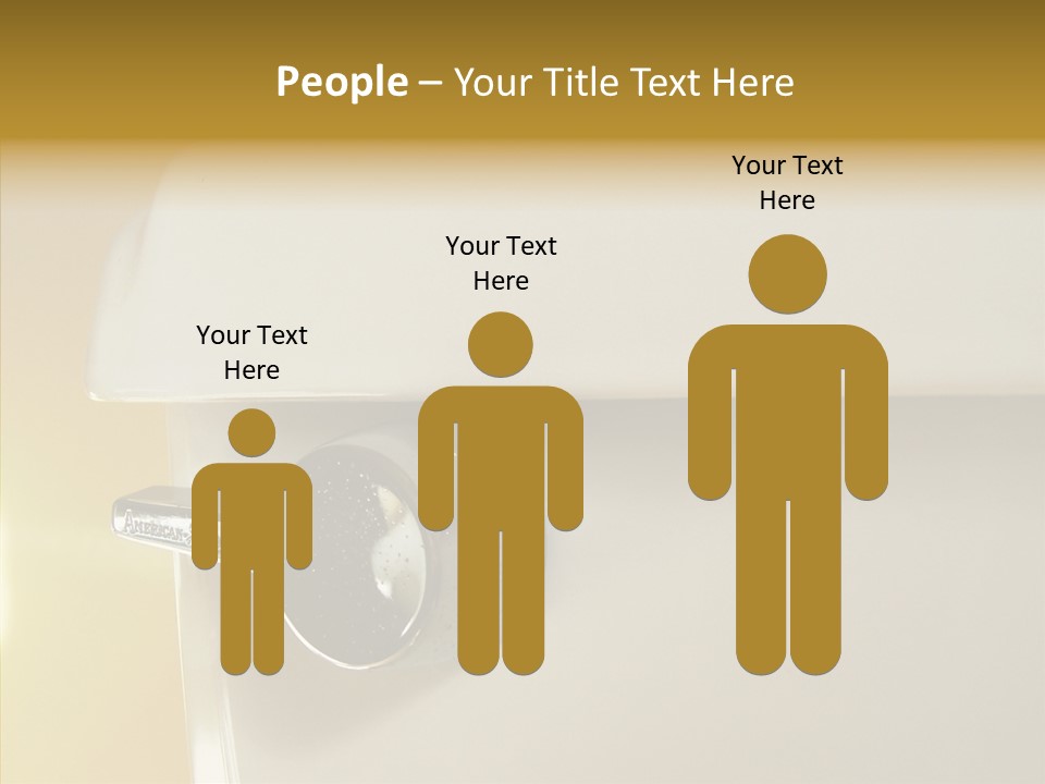 Senior  Touching White PowerPoint Template