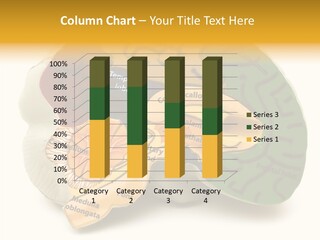 White Human Finger PowerPoint Template