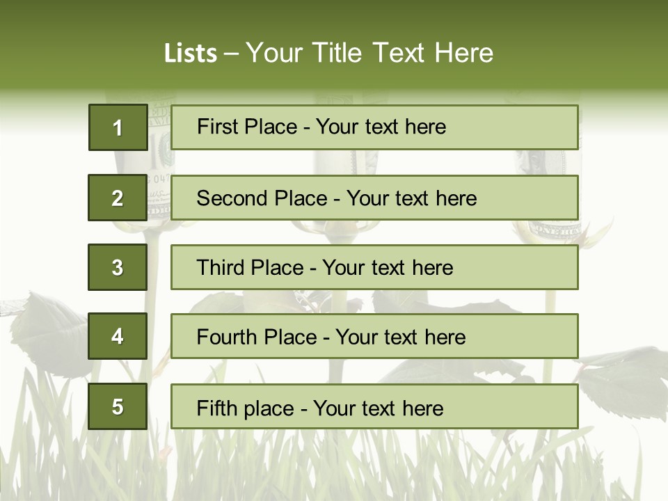 Senior  Background Holding Hands PowerPoint Template