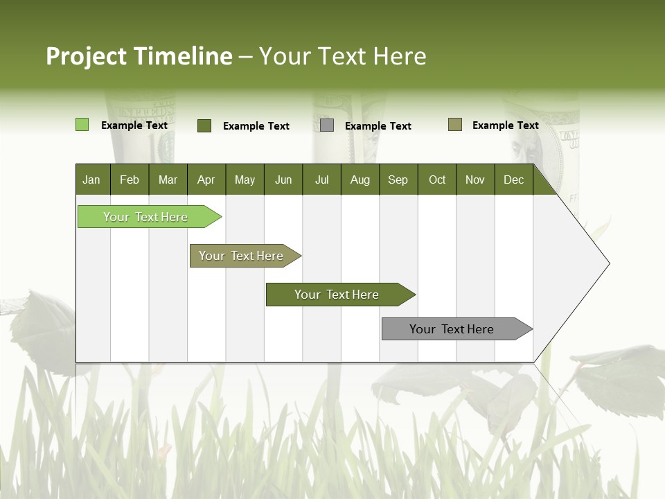 Senior  Background Holding Hands PowerPoint Template