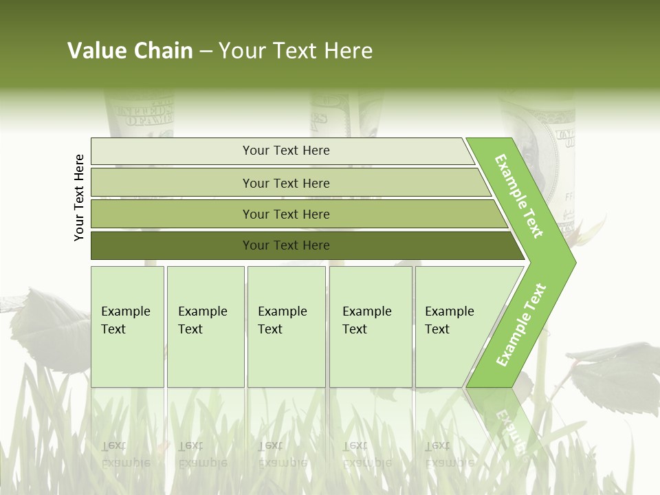 Senior  Background Holding Hands PowerPoint Template