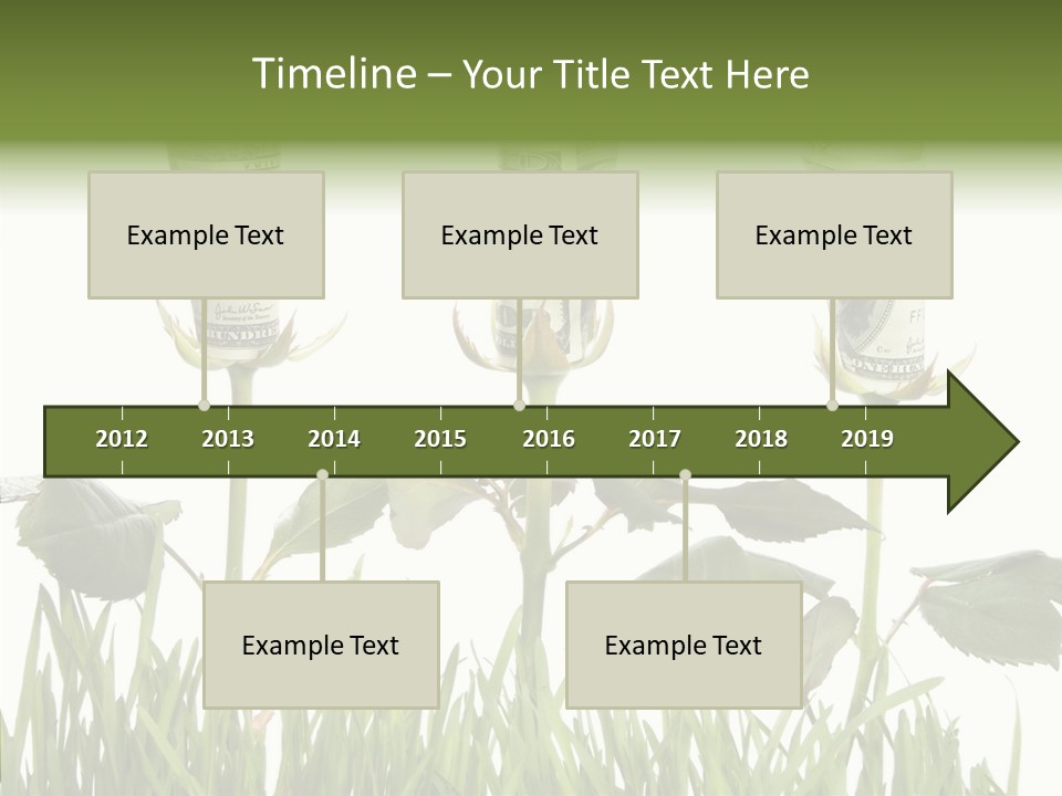 Senior  Background Holding Hands PowerPoint Template
