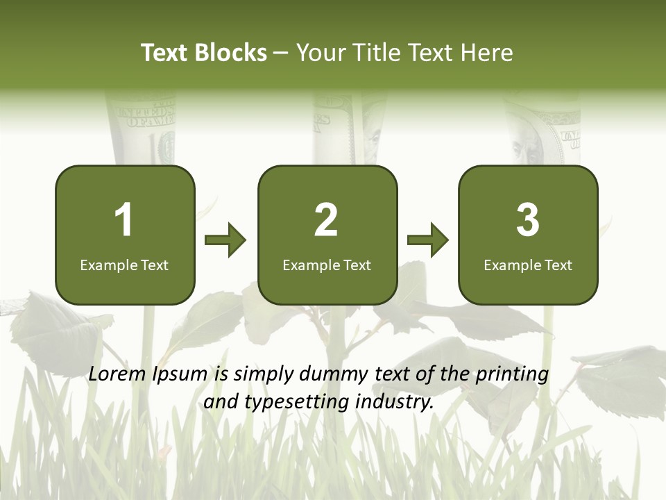 Senior  Background Holding Hands PowerPoint Template