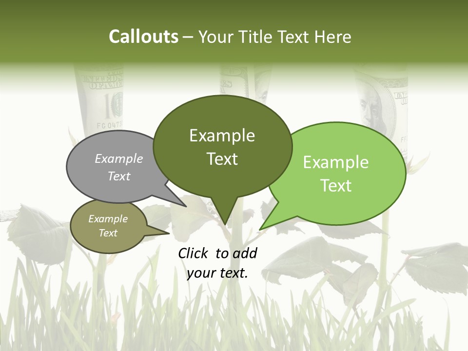 Senior  Background Holding Hands PowerPoint Template