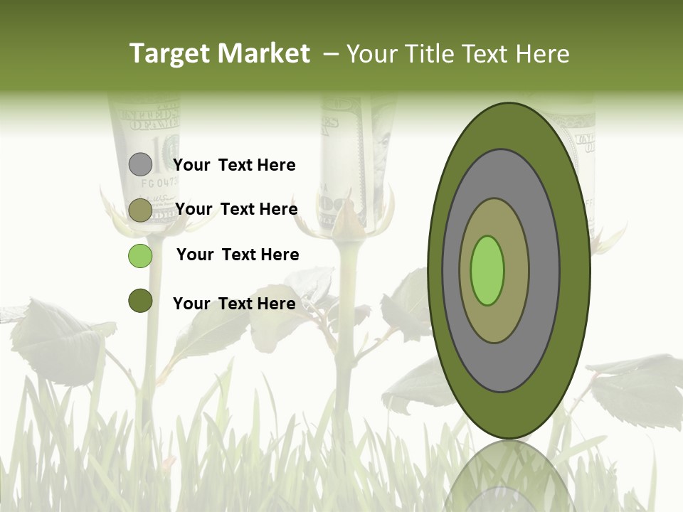 Senior  Background Holding Hands PowerPoint Template