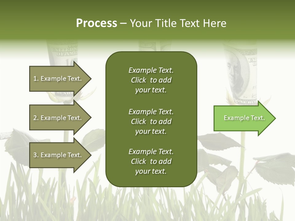 Senior  Background Holding Hands PowerPoint Template