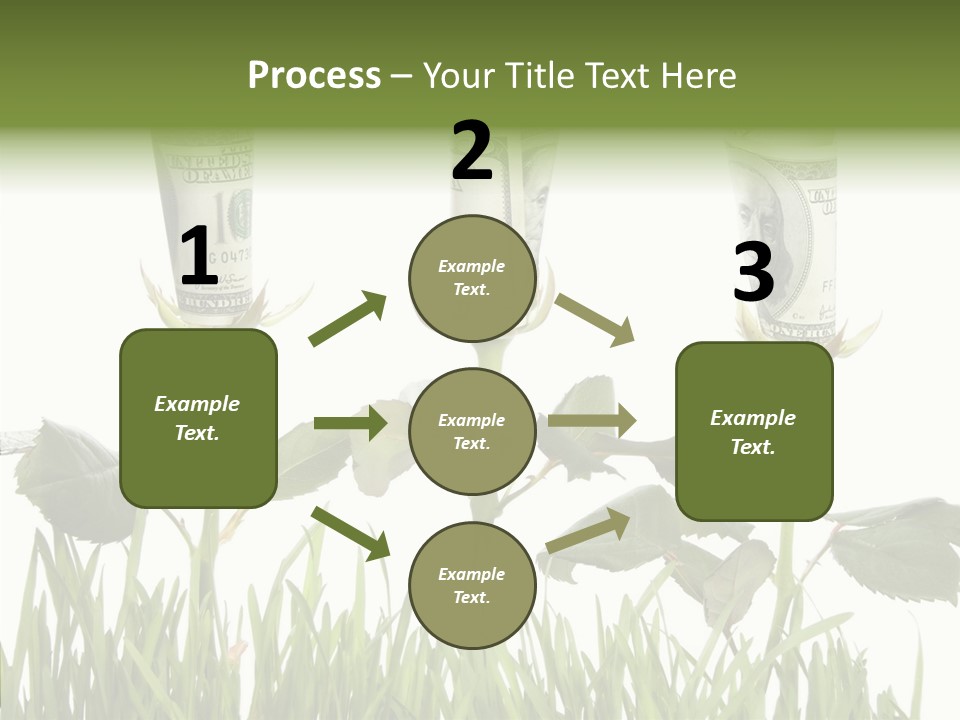 Senior  Background Holding Hands PowerPoint Template