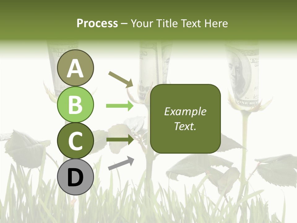 Senior  Background Holding Hands PowerPoint Template