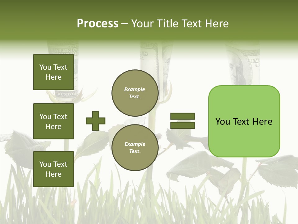 Senior  Background Holding Hands PowerPoint Template
