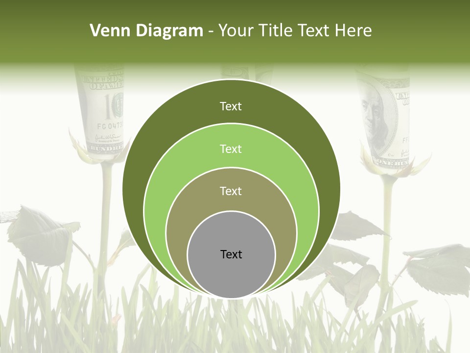 Senior  Background Holding Hands PowerPoint Template