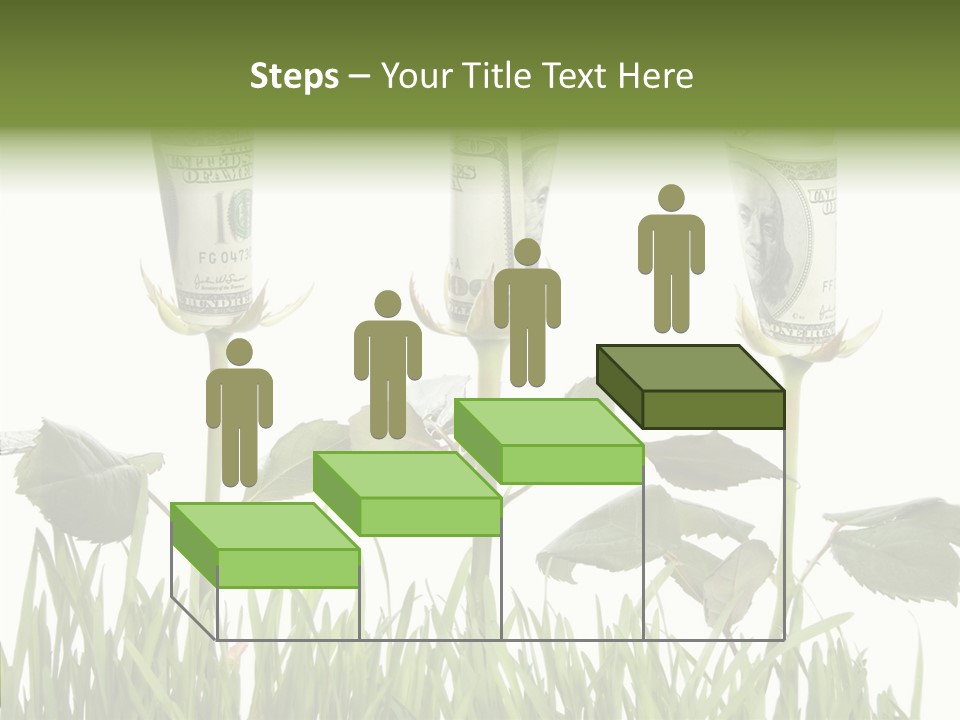 Senior  Background Holding Hands PowerPoint Template