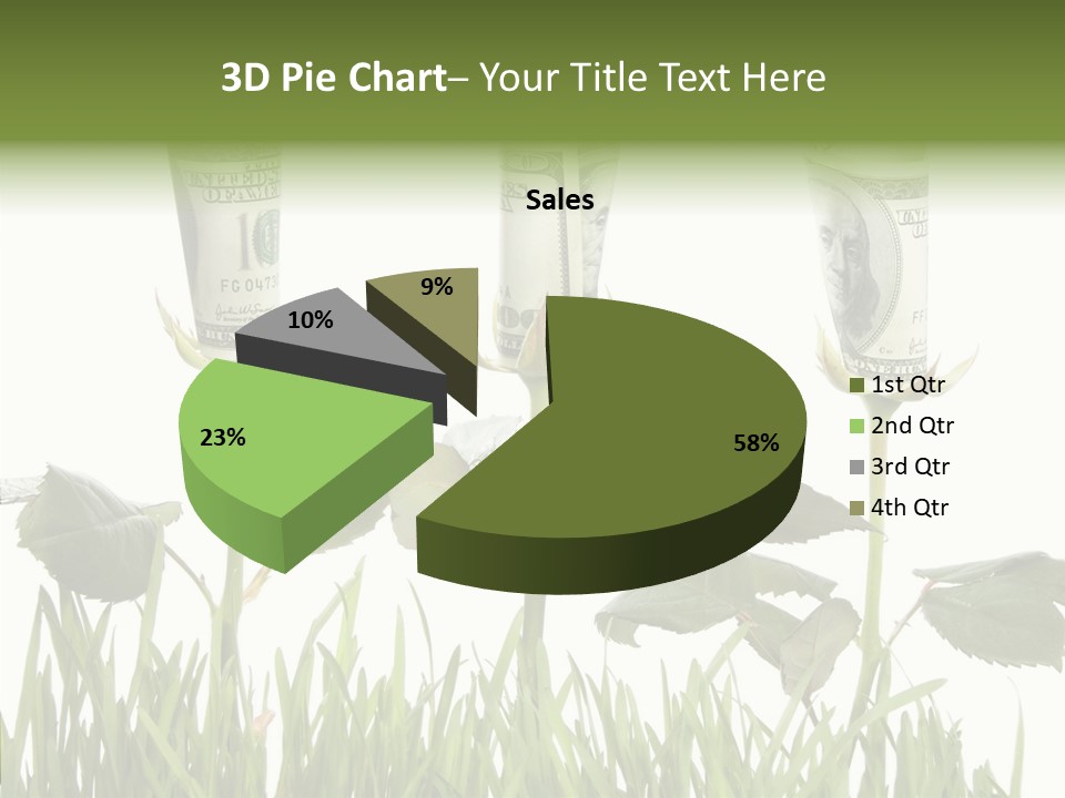 Senior  Background Holding Hands PowerPoint Template