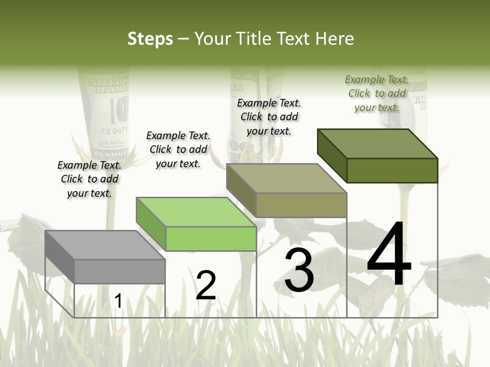 Senior  Background Holding Hands PowerPoint Template