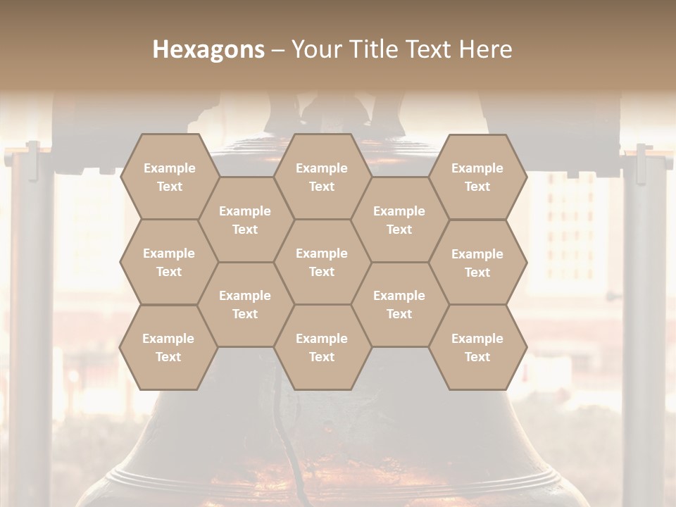 Closeup Grandmother Hold PowerPoint Template