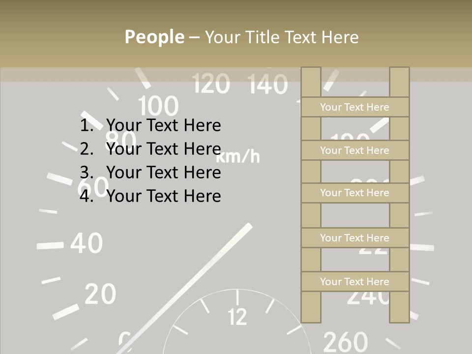 Elderly Aging Women PowerPoint Template