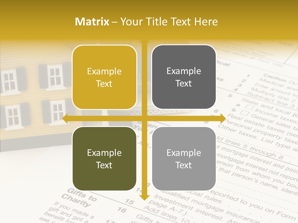 Young Caregiver Hold PowerPoint Template