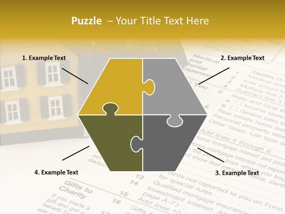 Young Caregiver Hold PowerPoint Template