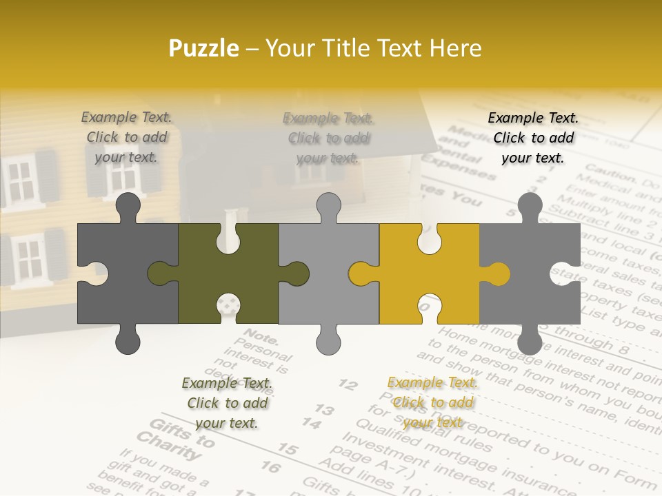 Young Caregiver Hold PowerPoint Template