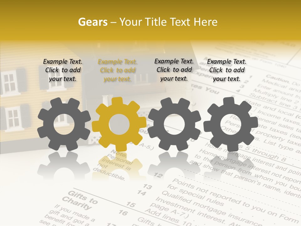 Young Caregiver Hold PowerPoint Template