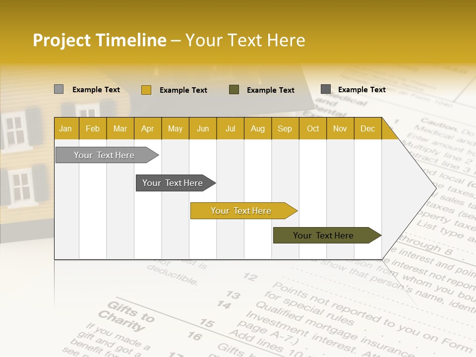 Young Caregiver Hold PowerPoint Template