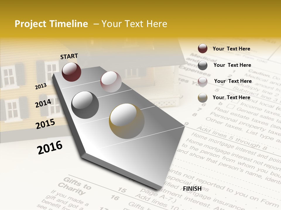 Young Caregiver Hold PowerPoint Template
