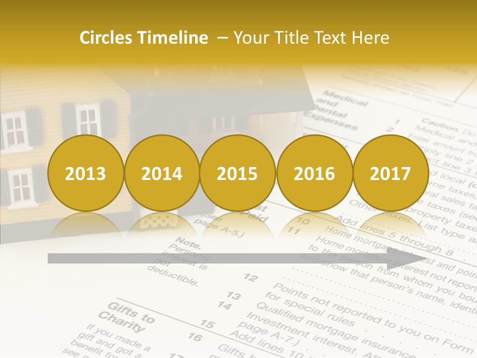 Young Caregiver Hold PowerPoint Template