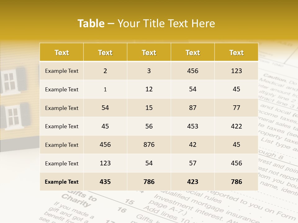 Young Caregiver Hold PowerPoint Template