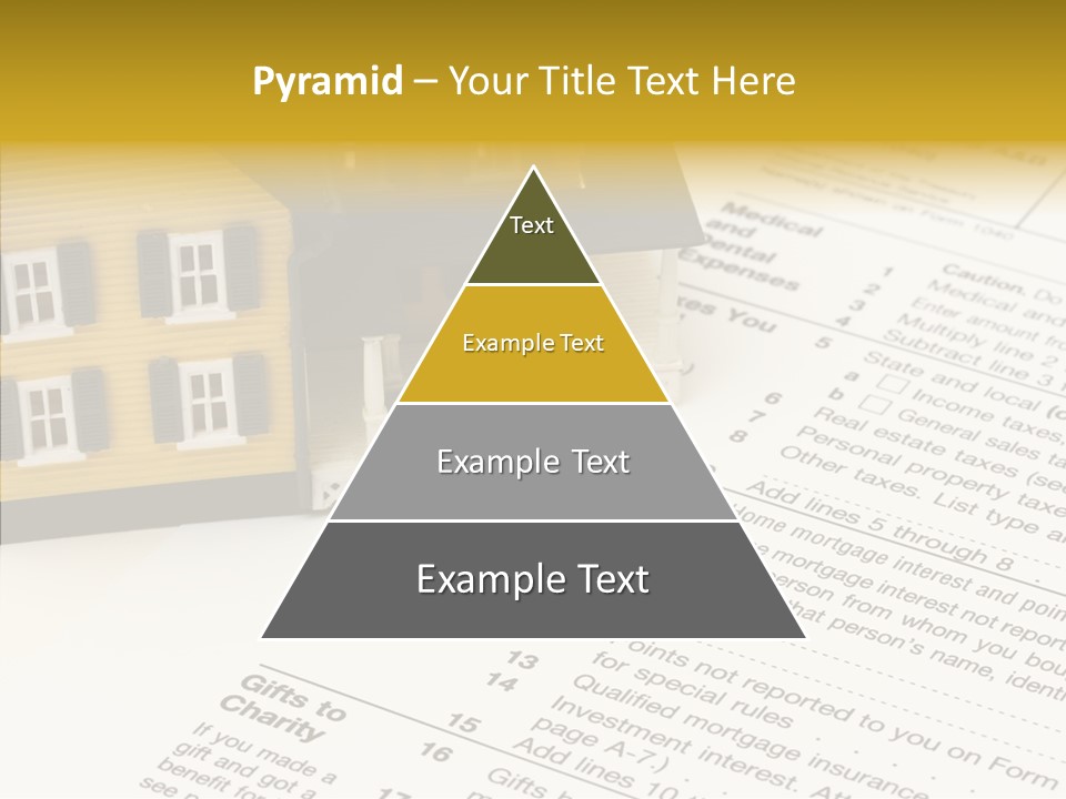 Young Caregiver Hold PowerPoint Template