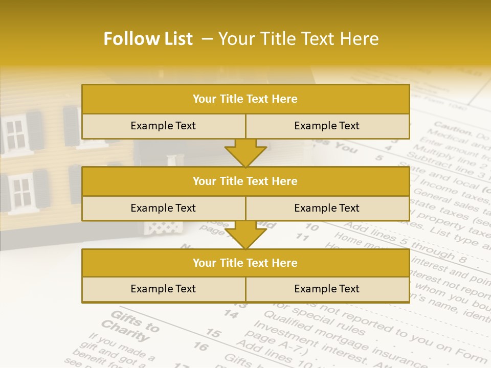 Young Caregiver Hold PowerPoint Template