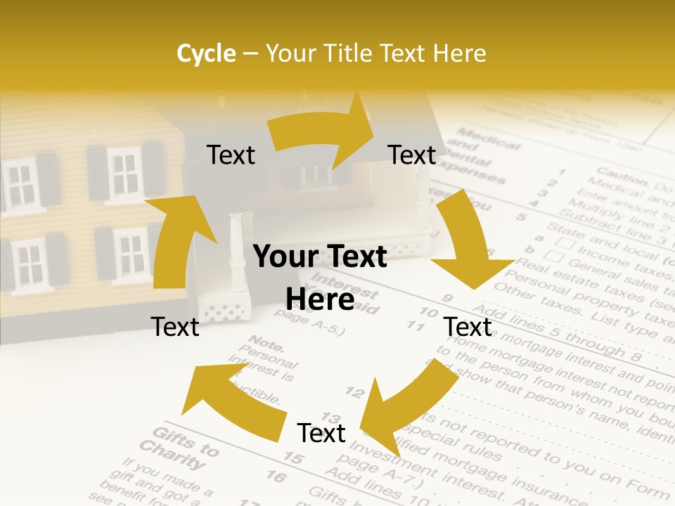 Young Caregiver Hold PowerPoint Template