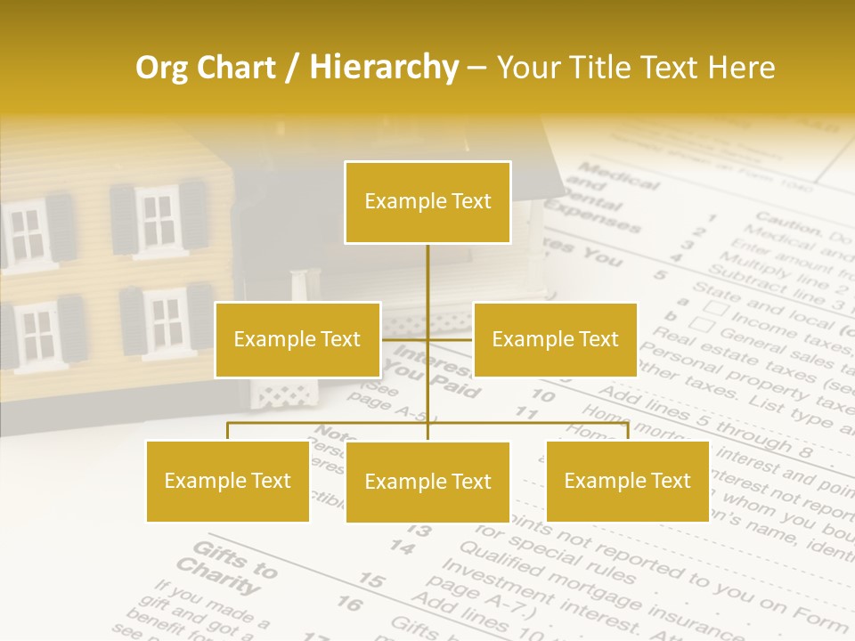 Young Caregiver Hold PowerPoint Template