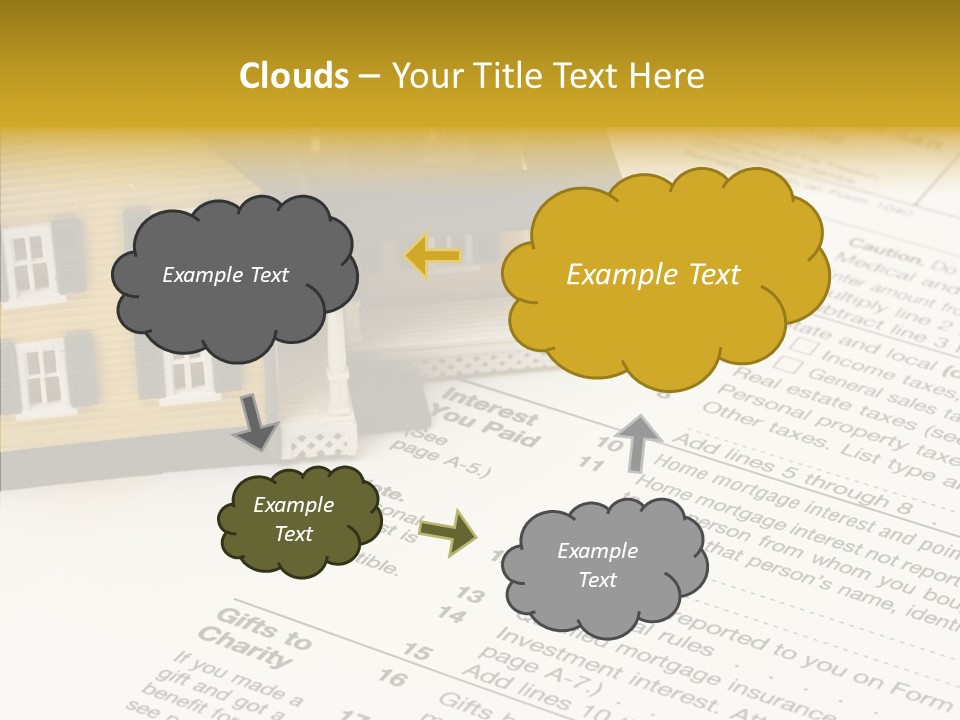 Young Caregiver Hold PowerPoint Template