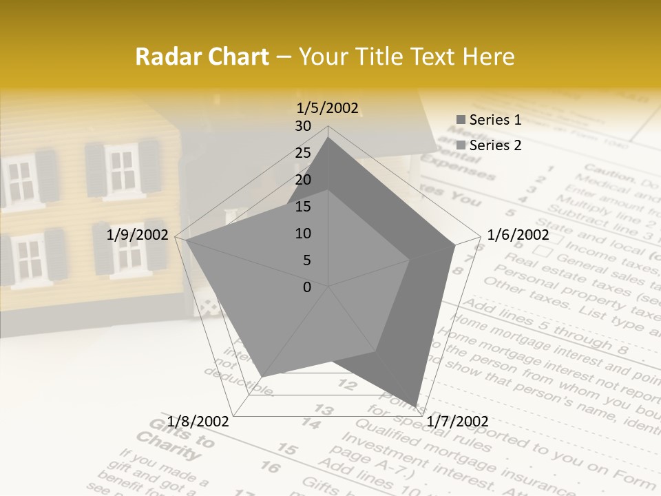 Young Caregiver Hold PowerPoint Template