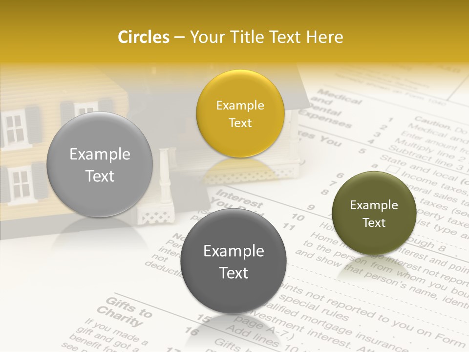 Young Caregiver Hold PowerPoint Template